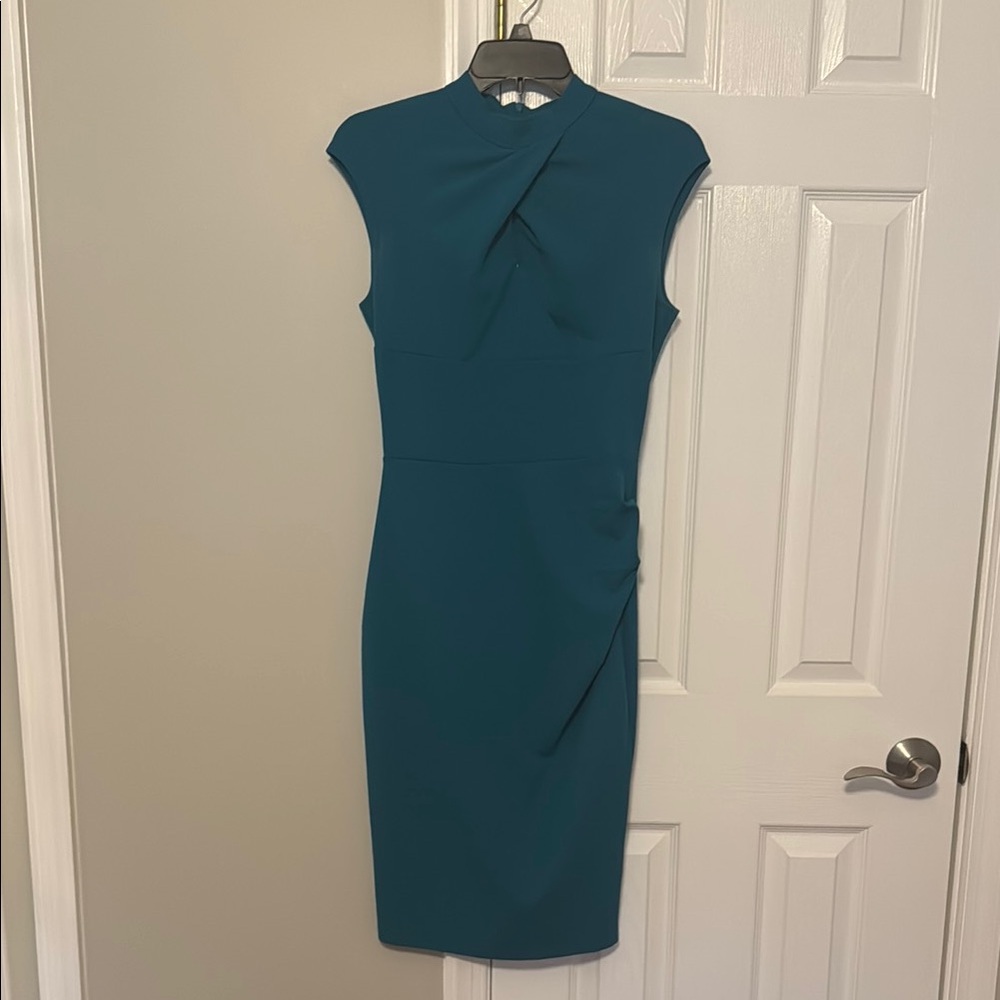 SHEIN Teal Midi Dress